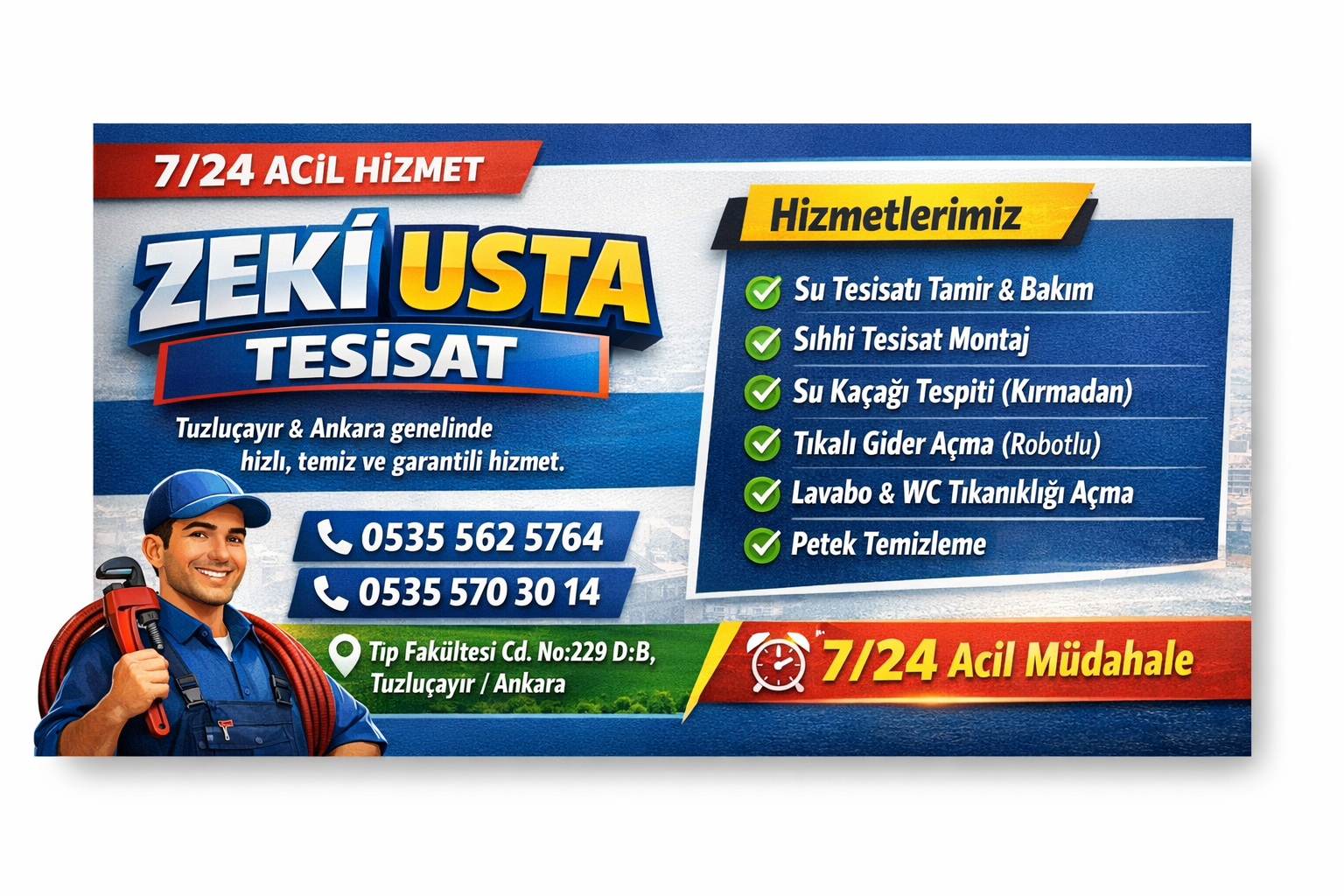 TUZLUÇAYIR TESİSATÇI